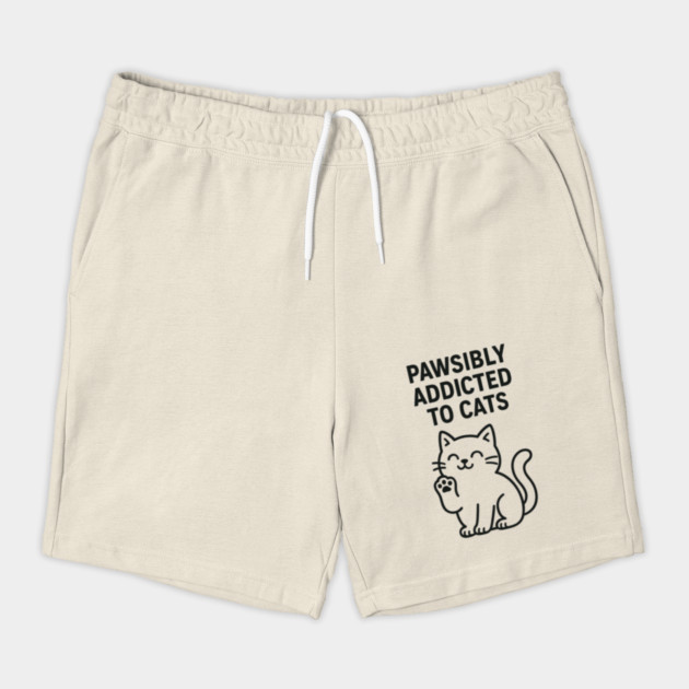 Pawsibly Addicted To Cats Cat Lovers Gift by Douglas's Store 5