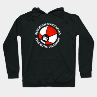 Rehoboth Beach Bears Ball Logo Hoodie