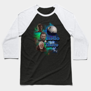 Three Obi-Wan Moon Baseball T-Shirt