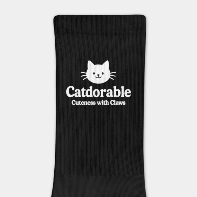 Catdorable Cuteness With Claws Cat Lovers Gift by Douglas's Store 5