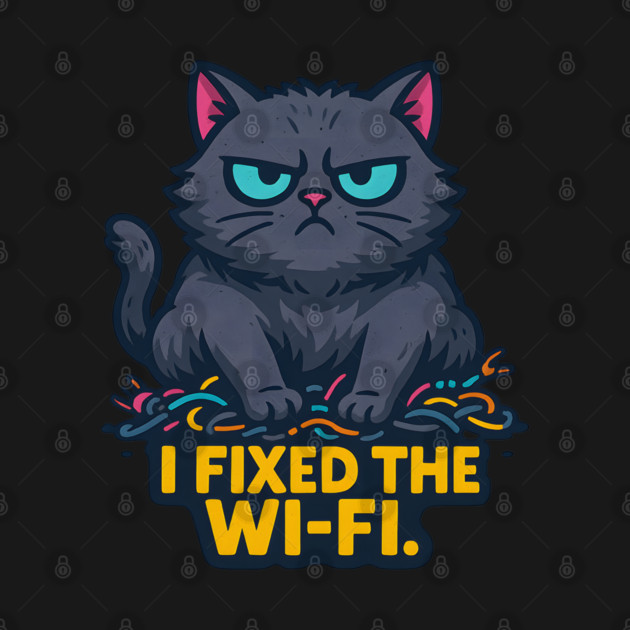 I Fixed the Wi-Fi. by meowsterpaws