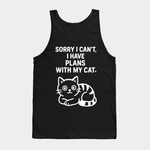 Funny Cat Lovers Gift Tank Top by Douglas's Store 5
