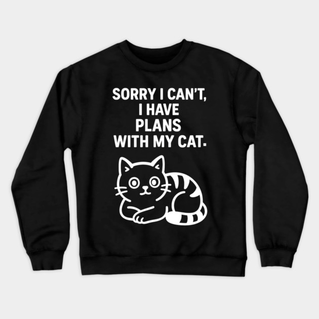 Funny Cat Lovers Gift Crewneck Sweatshirt by Douglas's Store 5