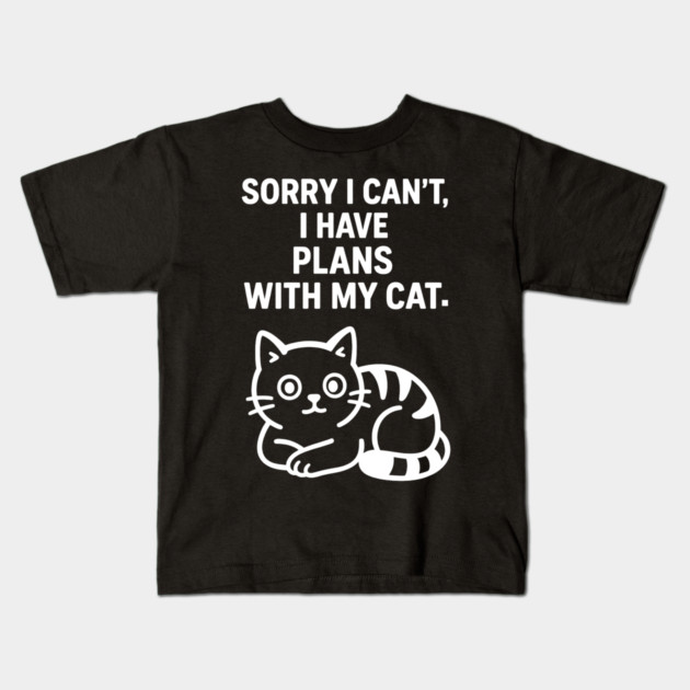 Funny Cat Lovers Gift Kids T-Shirt by Douglas's Store 5