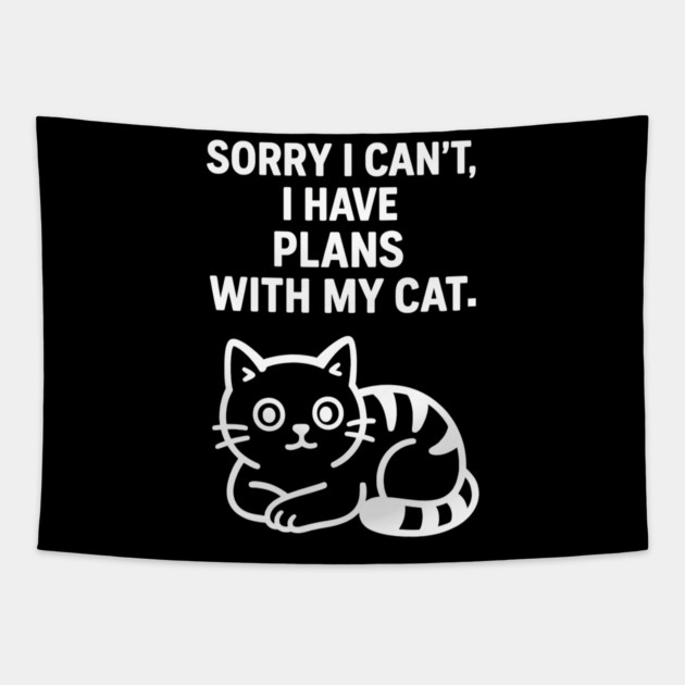 Funny Cat Lovers Gift Tapestry by Douglas's Store 5