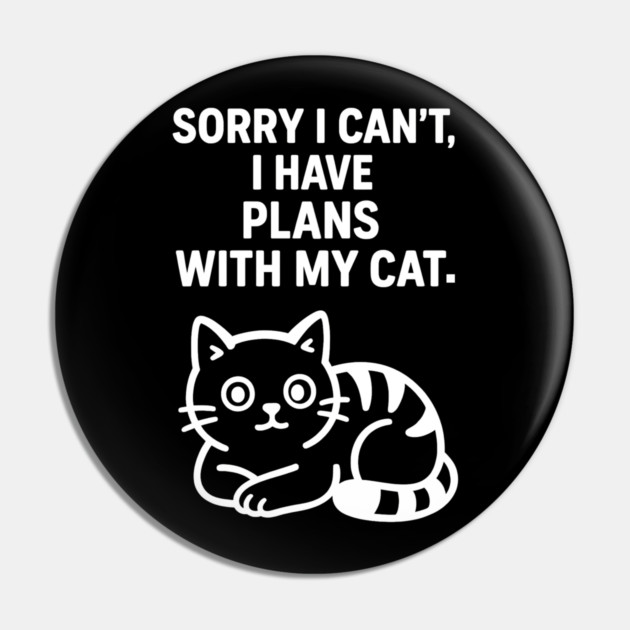 Funny Cat Lovers Gift Pin by Douglas's Store 5