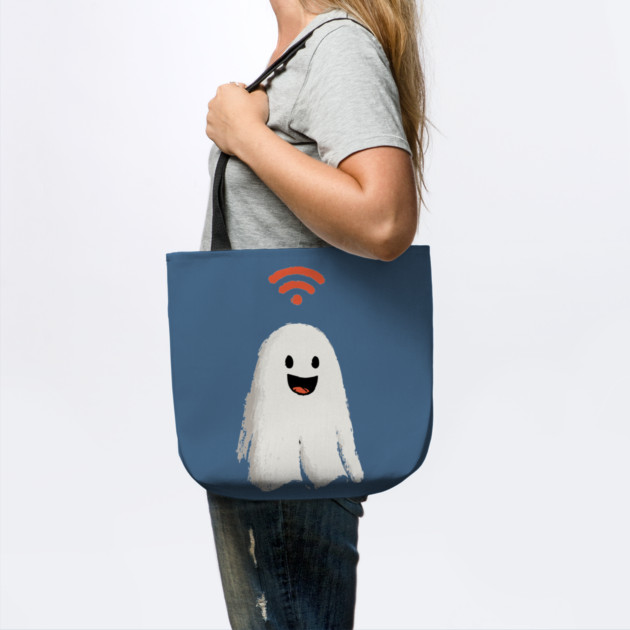 Wi-Fi Ghost - Funny Tech Spirit by TuncGK