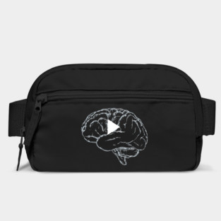 Auto-Play Brain - Funny Anxiety Humor Bag