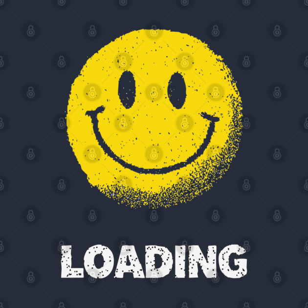 Loading Smiley - Funny Anxiety Face by TuncGK