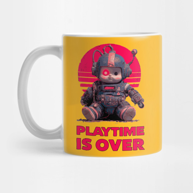 Playtime Is Over - Cyberpunk Baby by TuncGK