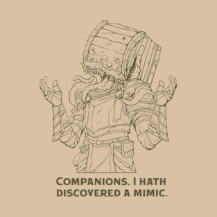 Discovered a Mimic - Light Version! T-Shirt