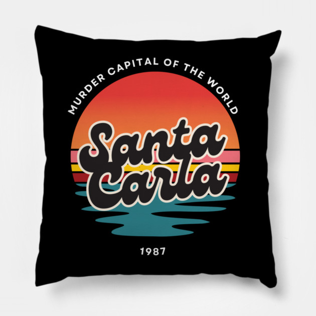 Lost Boys - Santa Carla Pillow by Low Life Shirts