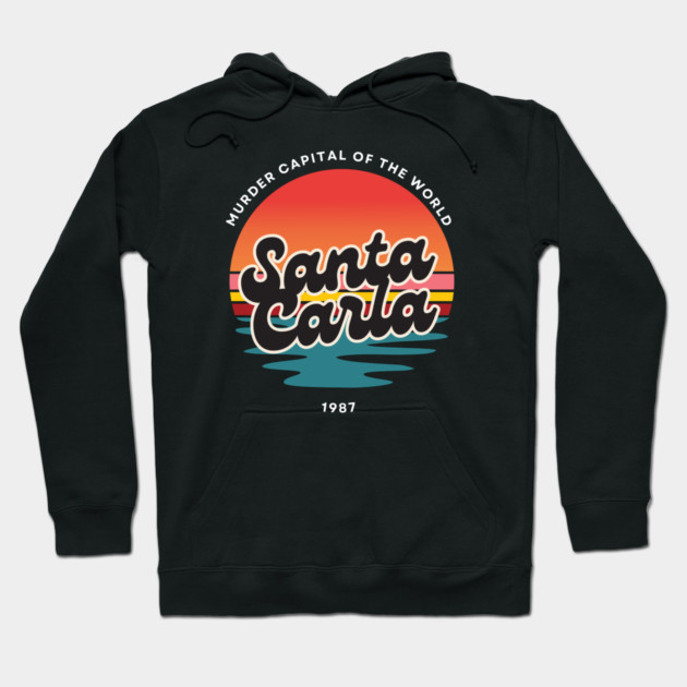 Lost Boys - Santa Carla Hoodie by Low Life Shirts