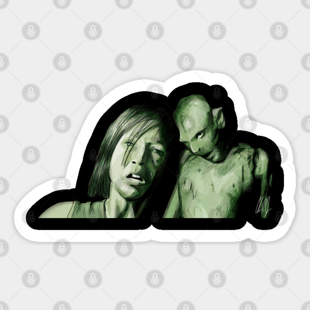 The Descent: Night Vision Sticker by 51Deesigns