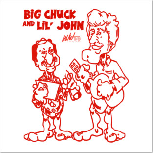 The BIG Big Chuck & Lil’ John - Cleveland Horror Host Series Posters and Art