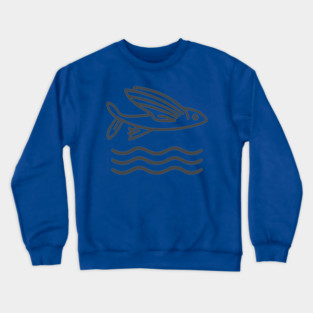 Flying Fish Logo Crewneck Sweatshirt