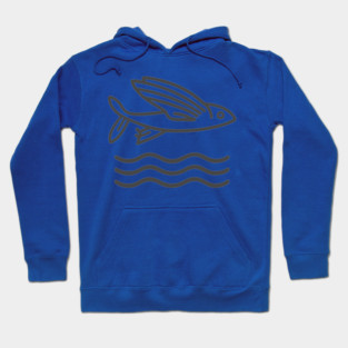 Flying Fish Logo Hoodie