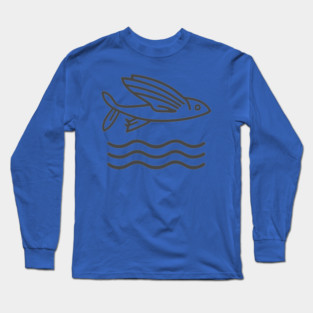 Flying Fish Logo Long Sleeve T-Shirt