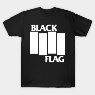 Black Flags Band Punk Music T-Shirt