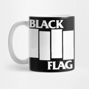 Black Flags Band Punk Music Mug