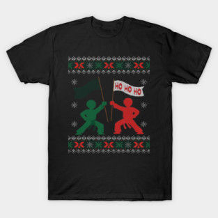 Ugly Christmas Color Guard Winter Guard T-Shirt