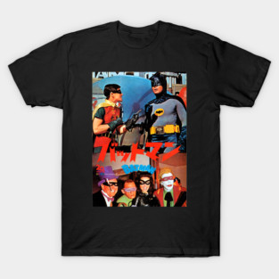 Biff! Bang! Pow! Japanese Pop Art Movie Poster T-Shirt