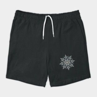 Vintage Snowflake Design for Winter Lovers Shorts