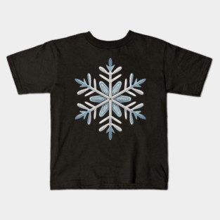 Vintage Snowflake Design for Winter Lovers Kids T-Shirt