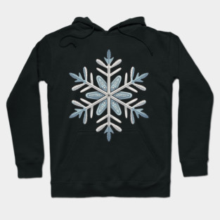 Vintage Snowflake Design for Winter Lovers Hoodie