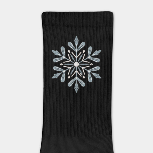 Vintage Snowflake Design for Winter Lovers by BirdsnStuff