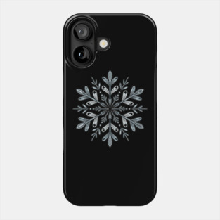 Vintage Snowflake Design for Winter Lovers Phone Case