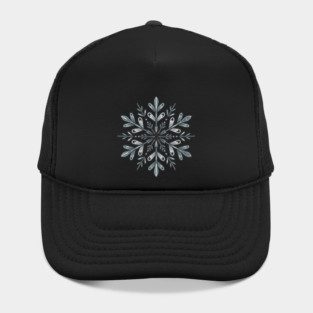 Vintage Snowflake Design for Winter Lovers Hat