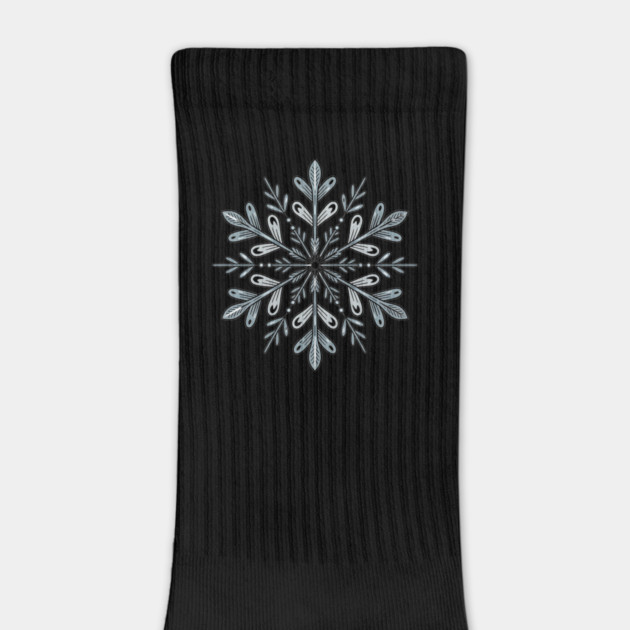 Vintage Snowflake Design for Winter Lovers by BirdsnStuff