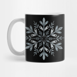 Vintage Snowflake Design for Winter Lovers Mug