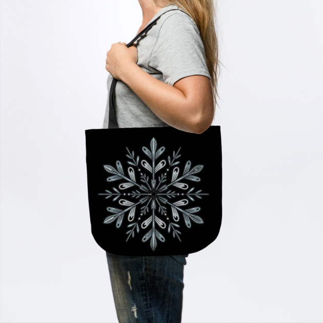 Vintage Snowflake Design for Winter Lovers by BirdsnStuff