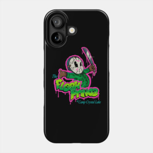 The Flesh Prince of Camp Crystal Lake | Jason Voorhees in cartoon horror style Phone Case