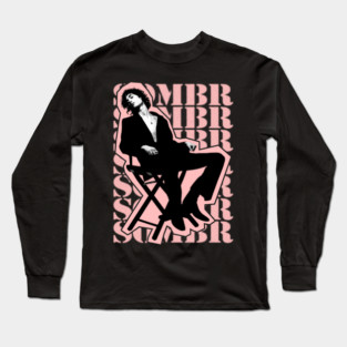 Sitting Silhouette - Sombr Long Sleeve T-Shirt