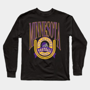minnesota vikings football Long Sleeve T-Shirt