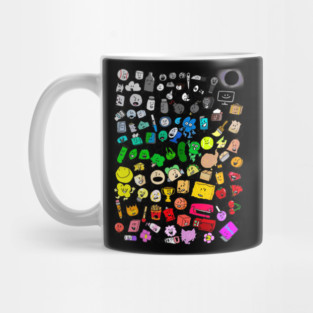 Bfdii Inanimate Insanity All Characters Mug