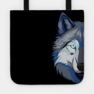 Alpha Wolf Cartoon Tote