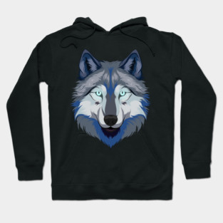 Alpha Wolf Cartoon Hoodie