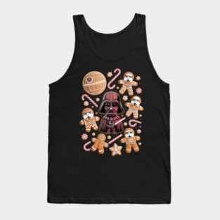 Star Wars Gingerbread Cookies Galactic Empire Holiday Tank Top