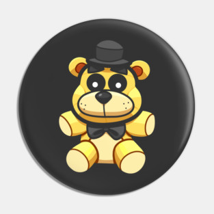 FNAF Golden Freddy Plush Toy Pin
