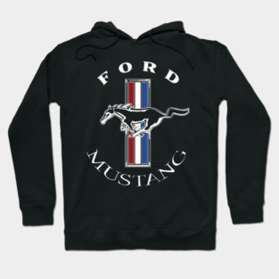 Ford Mustang Logo Colours Hoodie