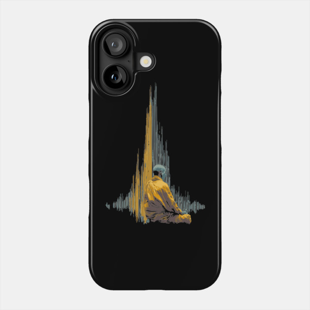 The Sacred Texts - Funny Dial-Up Monk Phone Case by TuncGK