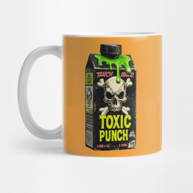 Toxic Punch - Funny Retro Juice Box by TuncGK
