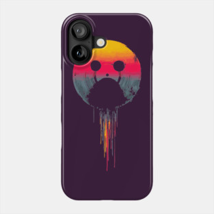 End of an Era - Sad Melting Vinyl Record Phone Case