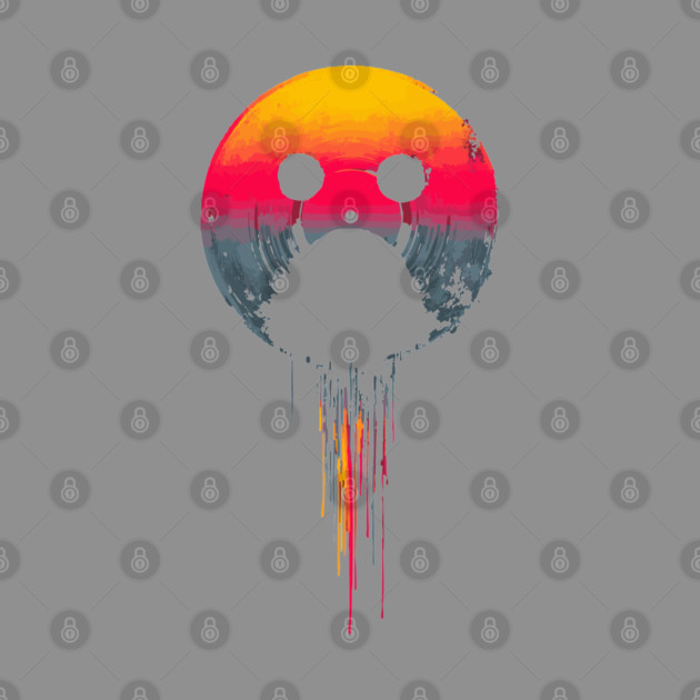 End of an Era - Sad Melting Vinyl Record by TuncGK