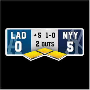 Dodgers Yankees 5th Inning World Series Posters and Art