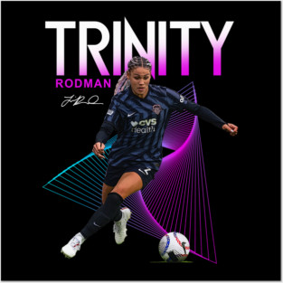 Trinity Rodman Posters and Art